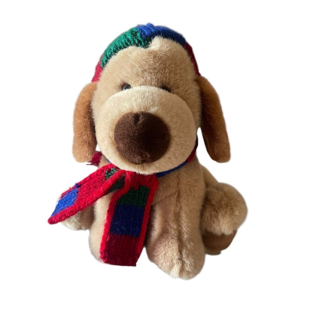 GUND Teddy Bear SNO CAP Winter Scarf & Hat with Tassel Plush Stuffed Animal 12"